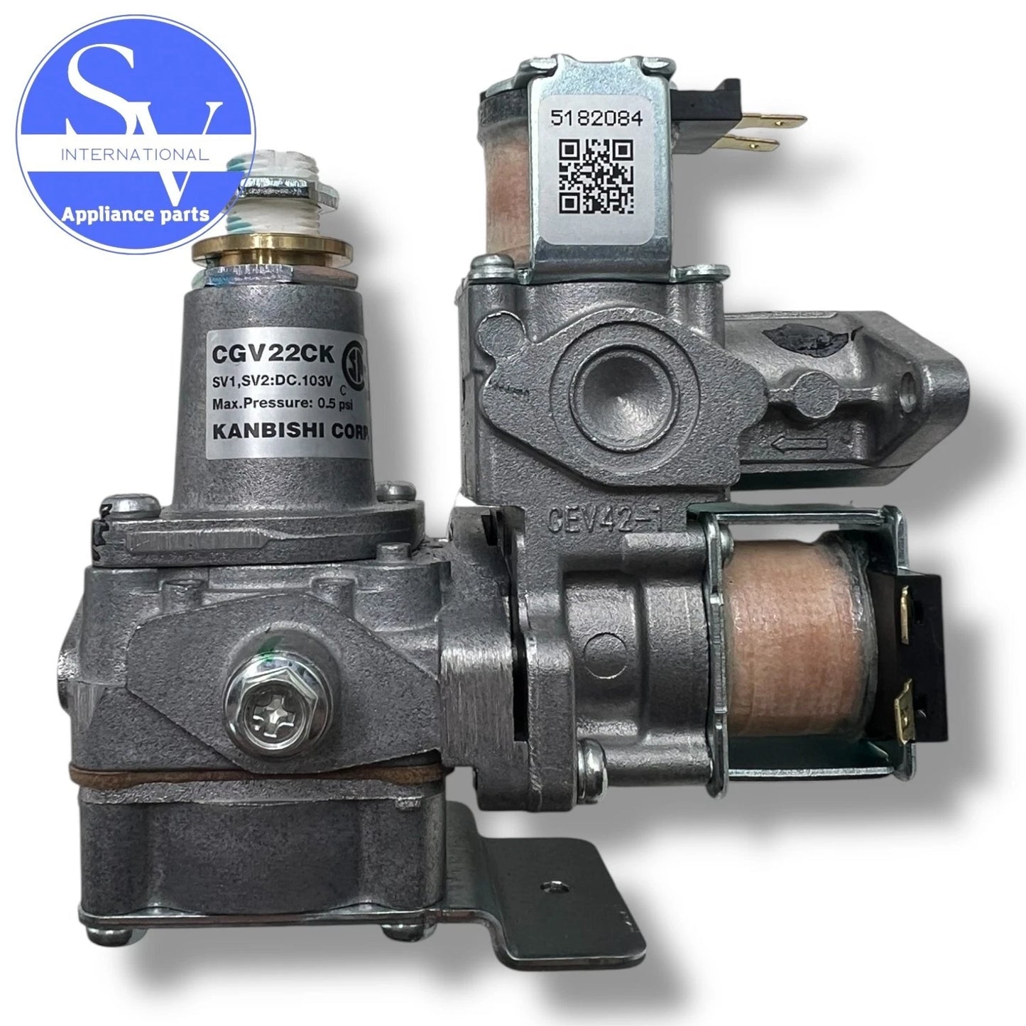 LG Dryer Gas Valve 5221EL2002A 5221EL2002C CGV22CK WE01X10243 OPEN BOX