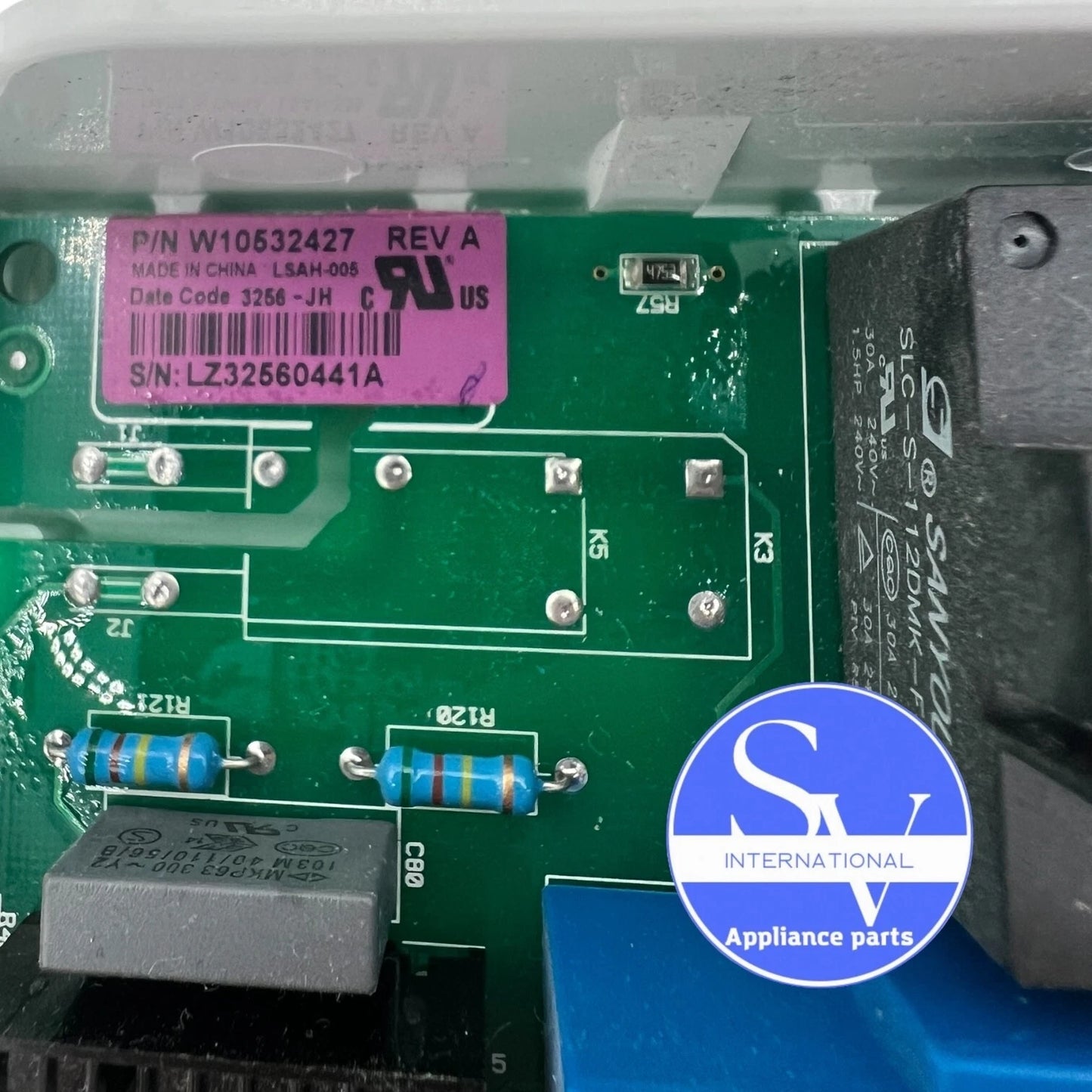 Whirlpool Dryer Control Board WPW10532427 W10532427